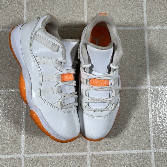Nike Air Jordan 11 Retro Low Bright Citrus AH7860-139 Size 8 Wmns Size 6.5 Mens